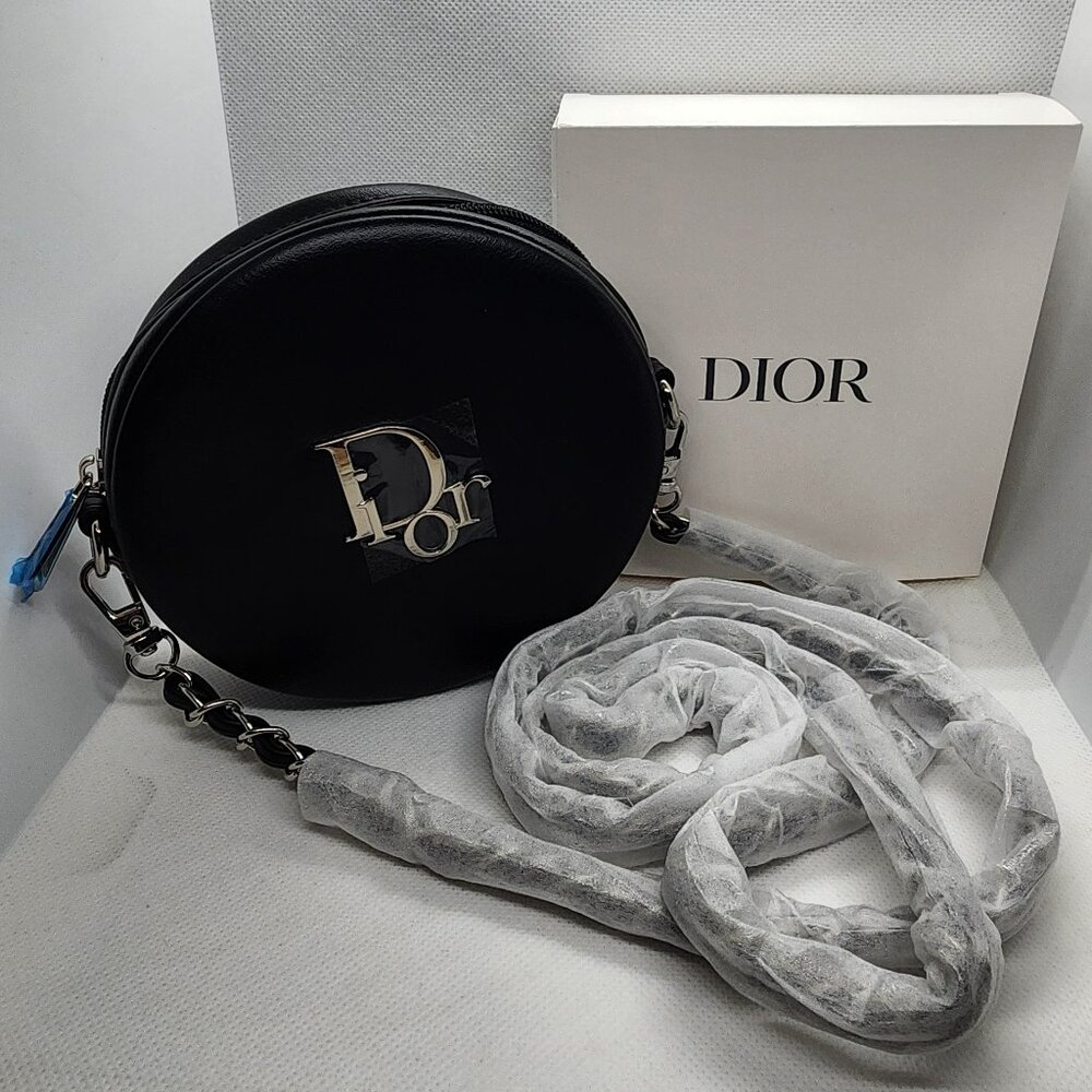 SALE!!! ✨Dior Vanity Case with Detachable Shoulder Chain, Black